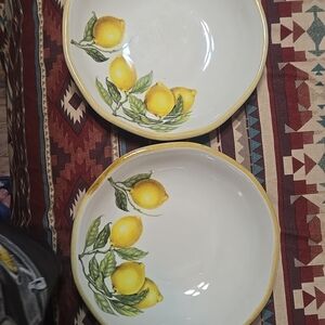 Lemon Design Ceramic Bowls